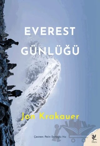 Everest Günlüğü – Jon Krakauer – Siren Yayınları kitap kapağı