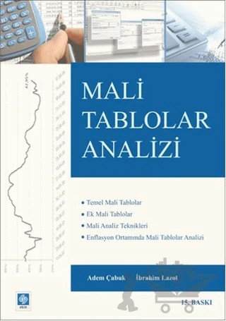 Mali Tablolar Analizi – Adem Çabuk, İbrahim Lazol – Ekin Basım Yayın kitap kapağı