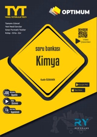 2022 Optimum TYT Kimya Soru Bankası Video Çözümlü – Kolektif – Referans Yayınları kitap kapağı