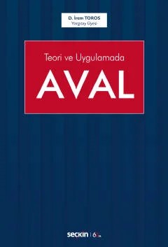 Teori ve UygulamadaAval – D. İrem Toros – Seçkin Yayıncılık kitap kapağı