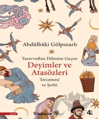 Tasavvuftan Dilimize Geçen Deyimler ve Atasözleri – Abdülbaki Gölpınarlı – İnkılap Kitabevi kitap kapağı