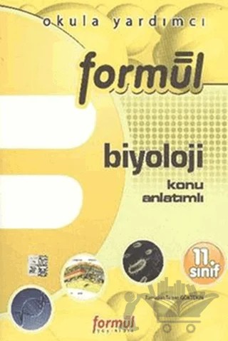 Formül 11. Sınıf Biyoloji Konu Anlatımlı – Ramazan Tamer Göktekin – Formül Yayınları kitap kapağı