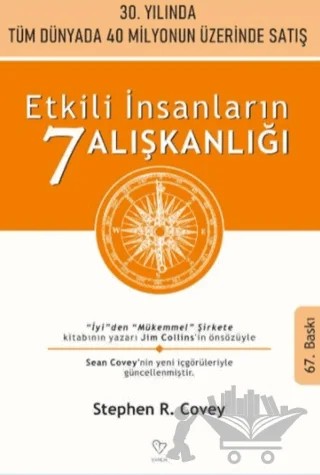 Etkili İnsanların 7 Alışkanlığı – Stephen R. Covey – Varlık Yayınları kitap kapağı