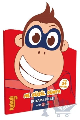 Kukuli- Ne güzel Dünya Boyama Kitabı – Kolektif – Beta Kids kitap kapağı