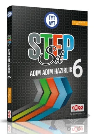 TYT AYT Eşit Ağırlık 6. Kitap Step Set – Kolektif – Nego Yayınları kitap kapağı