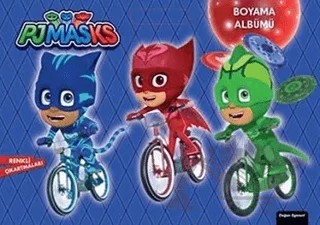 Pjmasks Boyama Albümü – Kolektif – Doğan Egmont Yayıncılık kitap kapağı