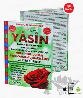 Yasin – Elmalılı Muhammed Hamdi Yazır – Ayfa Basın Yayın kitap kapağı