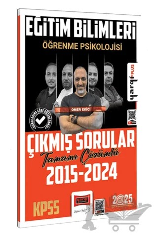 2025 KPSS Eğitim Bilimleri Öğrenme Psikolojisi Tamamı Çözümlü Çıkmış Sorular – Kolektif – Yargı Yayınevi kitap kapağı