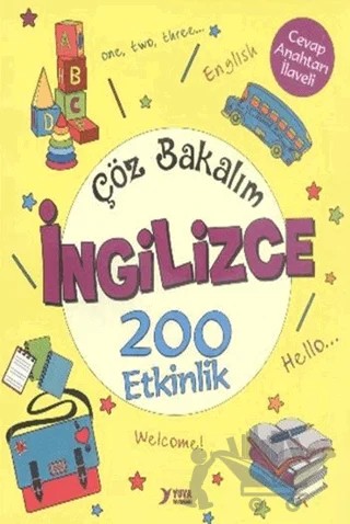 Çöz Bakalım İngilizce 200 Etkinlik – Nurten Ertaş – Yuva Yayınları kitap kapağı
