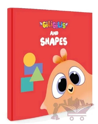 Giligilis and Shapes - İngilizce Eğitici Mini Karton Kitap Serisi – Kolektif – Artenino Yayıncılık kitap kapağı