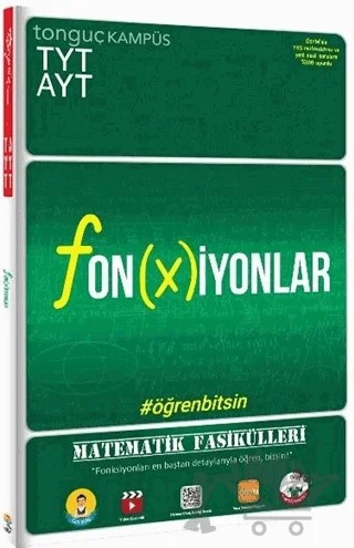 2021 TYT-AYT Matematik Fasikülleri-Fonksiyonlar – Kolektif – Tonguç Akademi kitap kapağı