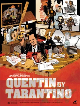 Quentin Tarantino – Amazing Amaziane – Kara Karga Yayınları kitap kapağı