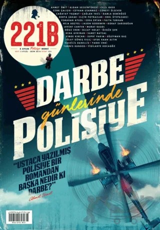 221B İki Aylık Polisiye Dergi Sayı: 5 Eylül-Ekim 2016 – 221B Dergisi kitap kapağı