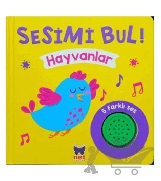 Sesimi Bul - Hayvanlar – Ömer Canbir – Net Çocuk Yayınları kitap kapağı