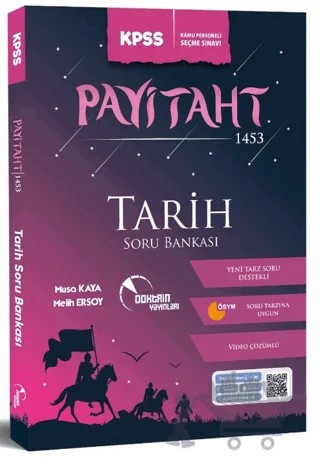 KPSS Tarih Payitaht Soru Bankası – Musa Kaya, Melih Ersoy – Doktrin Yayınları kitap kapağı