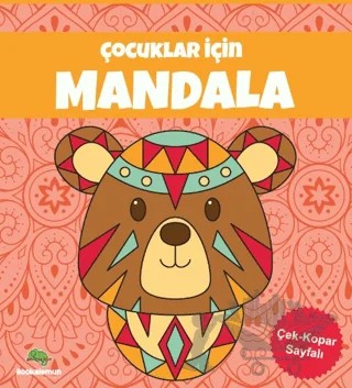 Çocuklar İçin Mandala-Turuncu – Emre Aslan – Bookalemun Yayınevi kitap kapağı
