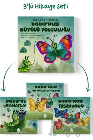 Dodo'nun Büyülü Yolculuğu – İnanç Demirtaş – Mahlas Çocuk Yayınları kitap kapağı