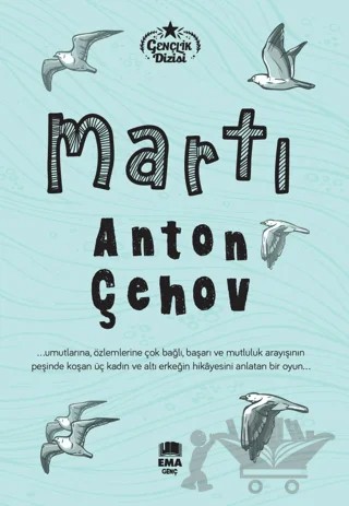 Martı – Anton Pavloviç Çehov – Ema Genç kitap kapağı