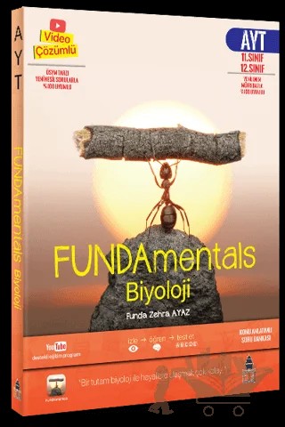 Fundamental AYT Biyoloji Konu Anlatımlı Soru Bankası – Funda Zehra Ayaz – Tonguç Akademi kitap kapağı