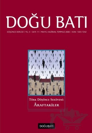 Doğu Batı Düşünce Dergisi Yıl: 3 Sayı: 11 - Türk Düşünce Serüveni: Araftakiler – Doğu Batı Dergileri kitap kapağı