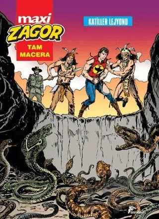 Zagor Maxi 11 – Antonio Zamberletti – Çizgi Düşler Yayınevi kitap kapağı
