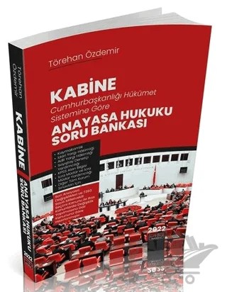 Kabine Anayasa Hukuku Soru Bankası – Törehan Özdemir – Savaş Yayınevi kitap kapağı