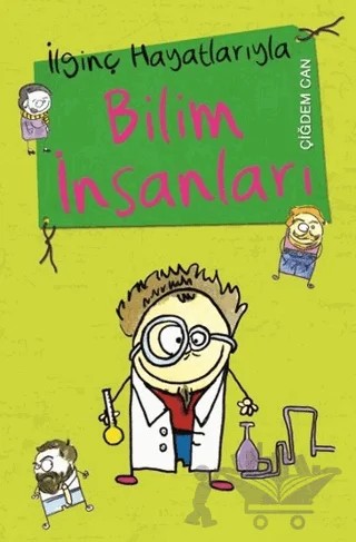 Bilim İnsanları – Çiğdem Can – Genç Timaş kitap kapağı
