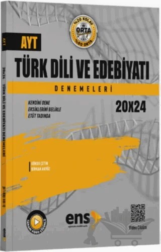 AYT Türk Dili ve Edebiyatı 20 x 24 Denemeleri – Göksu Çetin, Birkan Akyüz – ENS Yayınları kitap kapağı