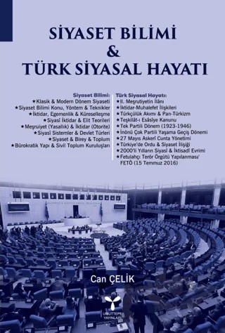 Siyaset Bilimi Ve Türk Siyasal Hayatı – Can Çelik – Umuttepe Yayınları kitap kapağı