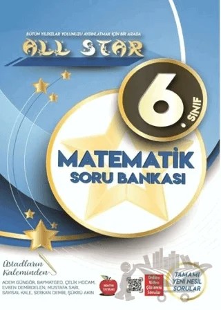 6. Sınıf Matematik All Star Soru Bankası – Kolektif – Newton Yayınları kitap kapağı