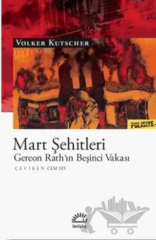 Mart Şehitleri – Volker Kutscher – İletişim Yayınevi kitap kapağı