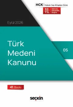 Türk Medeni Kanunu (Cep Kitabı) – Seçkin Yayıncılık – Seçkin Yayıncılık kitap kapağı