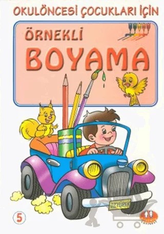 Örnekli Boyama 5 – Kolektif – Özyürek Yayınları kitap kapağı
