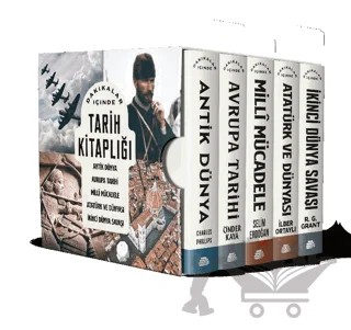 Dakikalar İçinde Tarih Kitaplığı (5 Kitap) – Kolektif – Kronik Kitap kitap kapağı