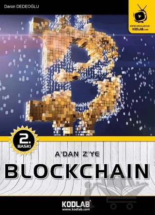A'dan Z'ye Blockchain – Daron Dedeoğlu – Kodlab Yayın Dağıtım kitap kapağı