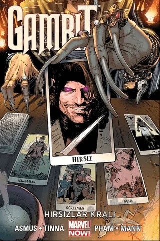 Hırsızlar Kralı - Gambit Cilt 3 – James Asmus – Çizgi Düşler Yayınevi kitap kapağı