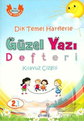 2. Sınıf Güzel Yazı Defteri – Kolektif – Güneş Yayın Dağıtım kitap kapağı
