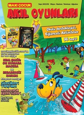 Maxi Çocuk Akıl Oyunları 8 – Kolektif – Maxi Yayıncılık kitap kapağı