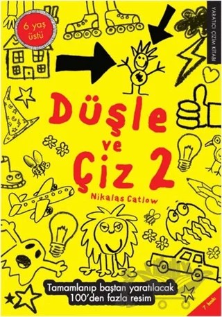 Düşle ve Çiz 2 – Nikalas Catlow – Doğan Egmont Yayıncılık kitap kapağı