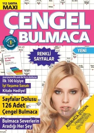 Maxi Çengel Bulmaca 21 – Bertan Kodamanoğlu – Maxi Yayıncılık kitap kapağı