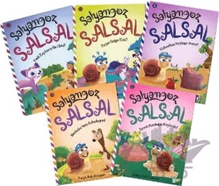 Salyangoz Salsa l- 2 Set (5 Kitap) – Asiye Aslı Aslaner – Timaş Çocuk kitap kapağı
