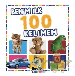 Benim İlk 100 Kelimem (Küçük Boy) – Kolektif – limonKIDS kitap kapağı