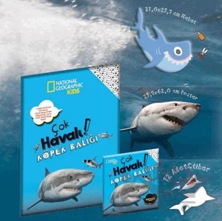 Çok Havalı Köpek Balığı - National Geographic Kids – Crispin Boyer – Beta Kids kitap kapağı