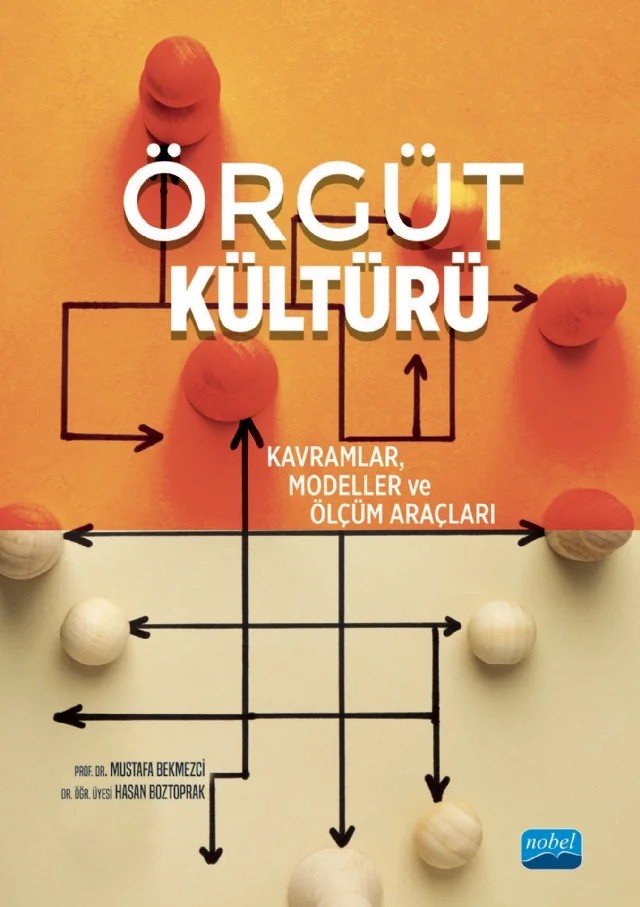 ÖRGÜT KÜLTÜRÜ - Kavramlar, Modeller ve Ölçüm Araçları – Mustafa Bekmezci, Hasan Boztoprak – Nobel Akademik Yayıncılık kitap kapağı