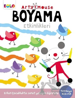 Arty Mouse - Boyama Etkinlikleri – Kolektif – Eolo Yayıncılık kitap kapağı
