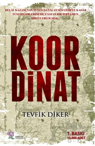 Koordinat – Tevfik Diker – Nergiz Yayınları kitap kapağı