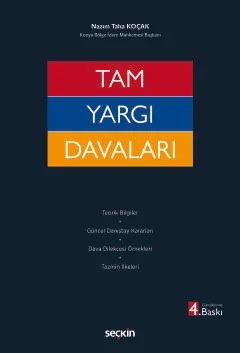 Tam Yargı Davaları – Nazım Taha Koçak – Seçkin Yayıncılık kitap kapağı