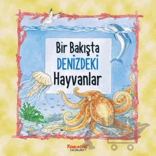 Bir Bakışta Denizdeki Hayvanlar – Kolektif – Yumurcak Yayınları kitap kapağı