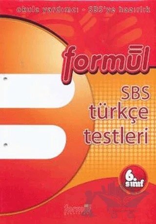 Formül SBS 6. Sınıf Türkçe Testleri – Kolektif – Formül Yayınları kitap kapağı