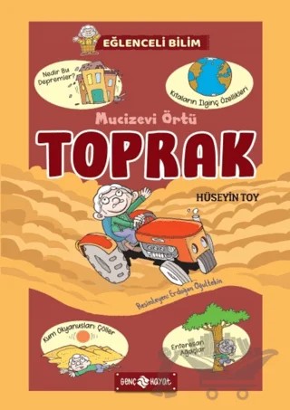 Mucizevi Örtü Toprak - Eğlenceli Bilim 2 – Hüseyin Toy – Genç Hayat kitap kapağı